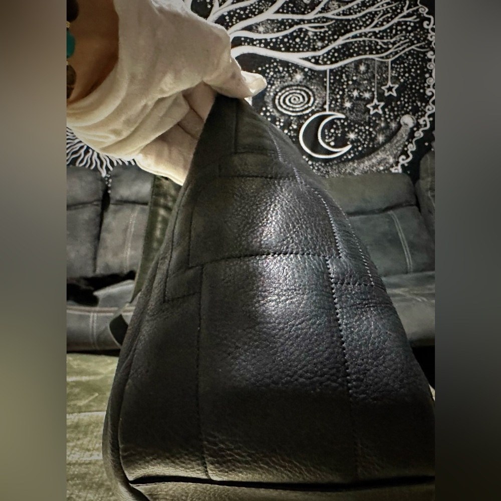 Authentic Vintage Gucci Black soft Leather hobo shoulder bag ❌90% OFF SALE❌ - Picture 13 of 17
